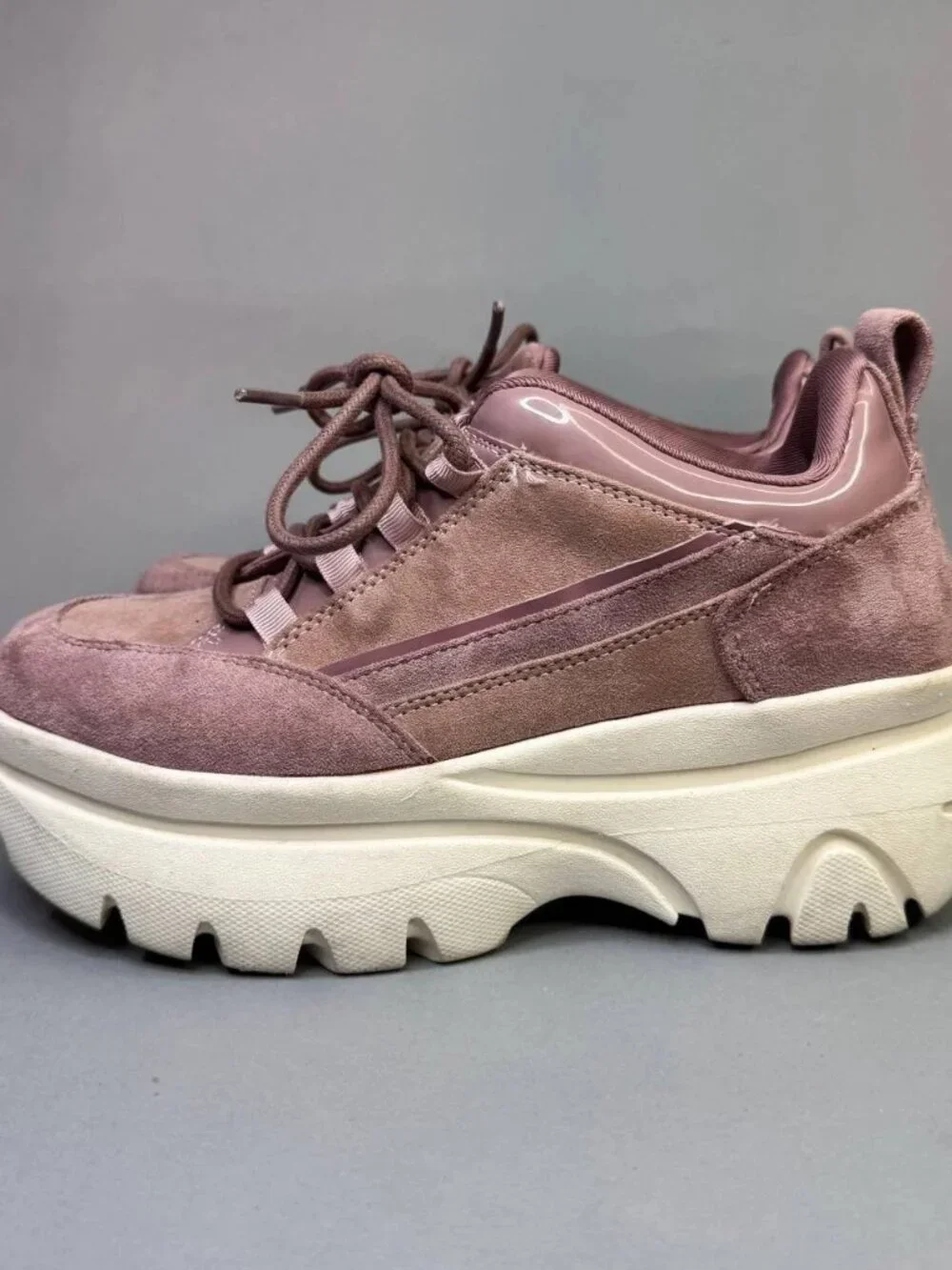 Madden Girl Pink Platform Sneakers Size 7,5